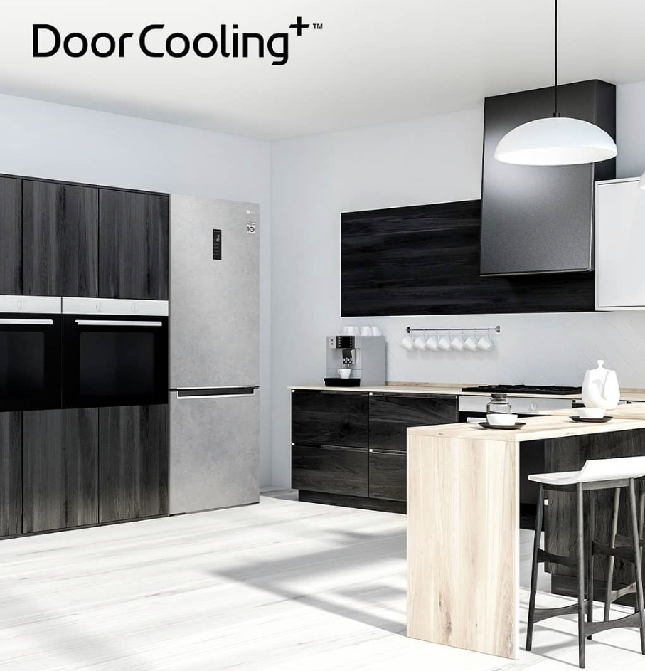 Особливості холодильників LG Door Cooling +™